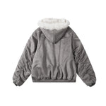 Reversible cotton-padded jacket