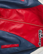 Embroidered patchwork couple jackets