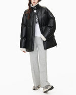 Retro simple versatile cotton jacket