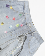 Vintage Colored Chain Shorts