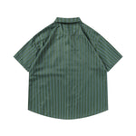 Striped shirt with vintage tie 