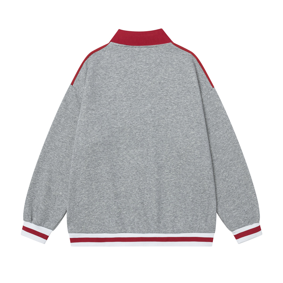 Retro contrast sweatshirt