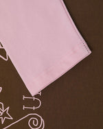 대비색 스티칭 긴팔