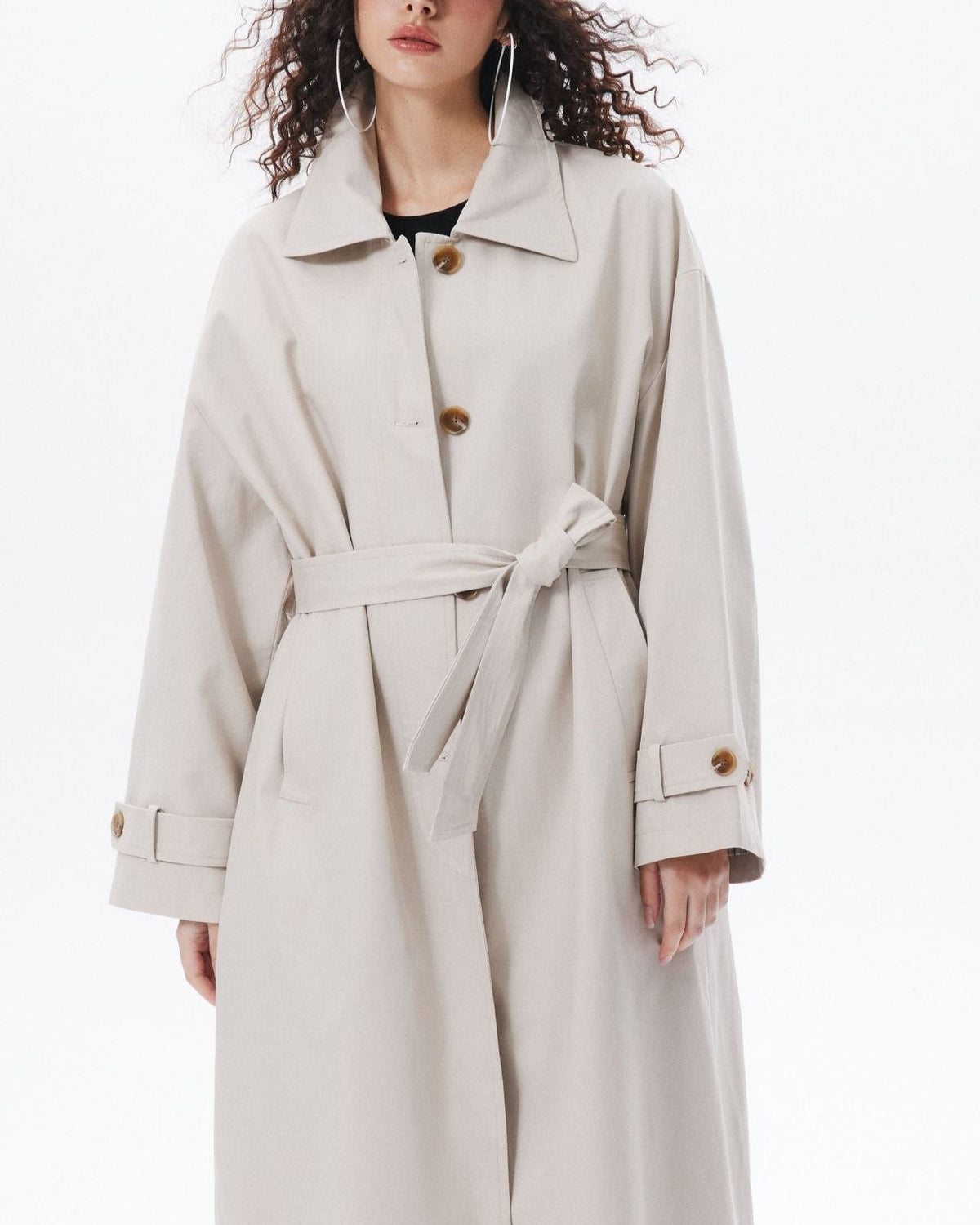 Retro loose coat