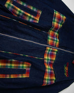 Color-blocked jacket