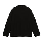 Solid color simple versatile long sleeves