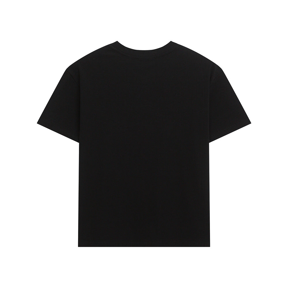 Letter Printed Round Neck Short Sleeve (Women's)