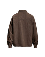 Floral Embroidered Long-Sleeved Shirt