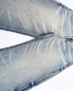 Retro casual straight leg jeans