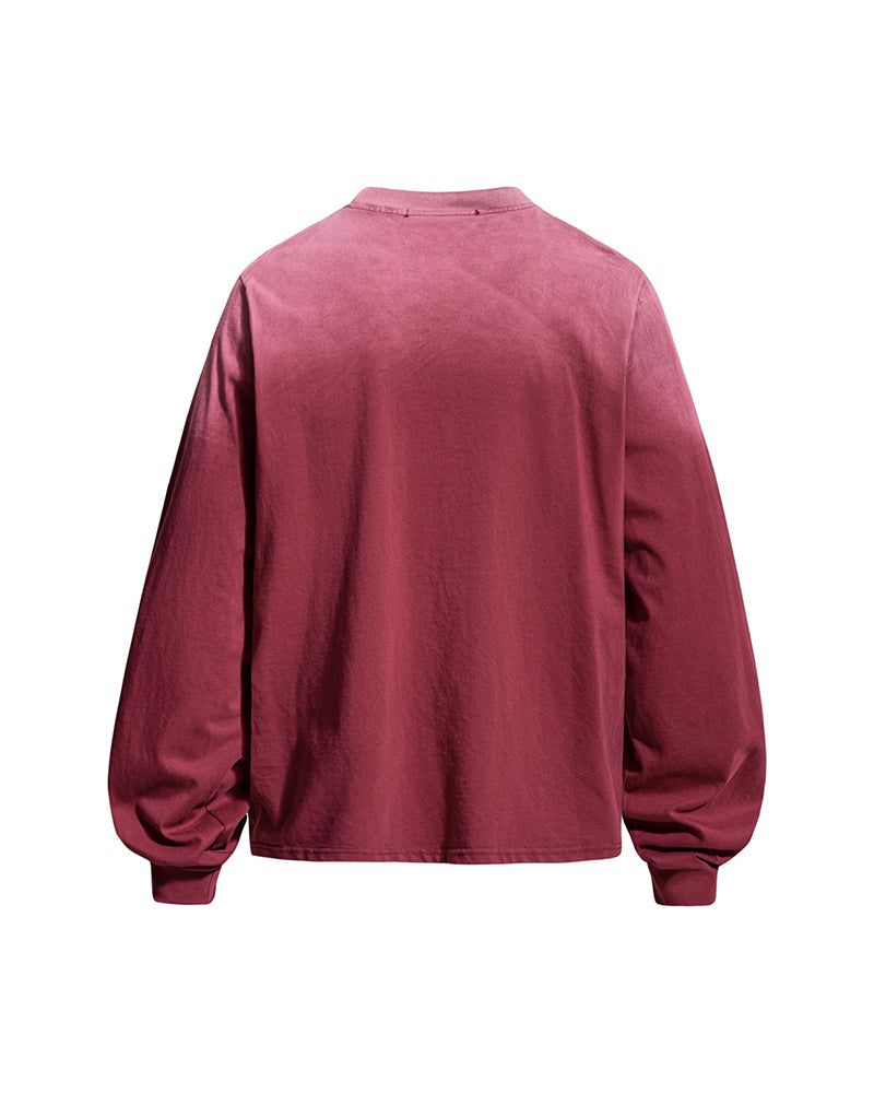 Gradient Casual Long Sleeve