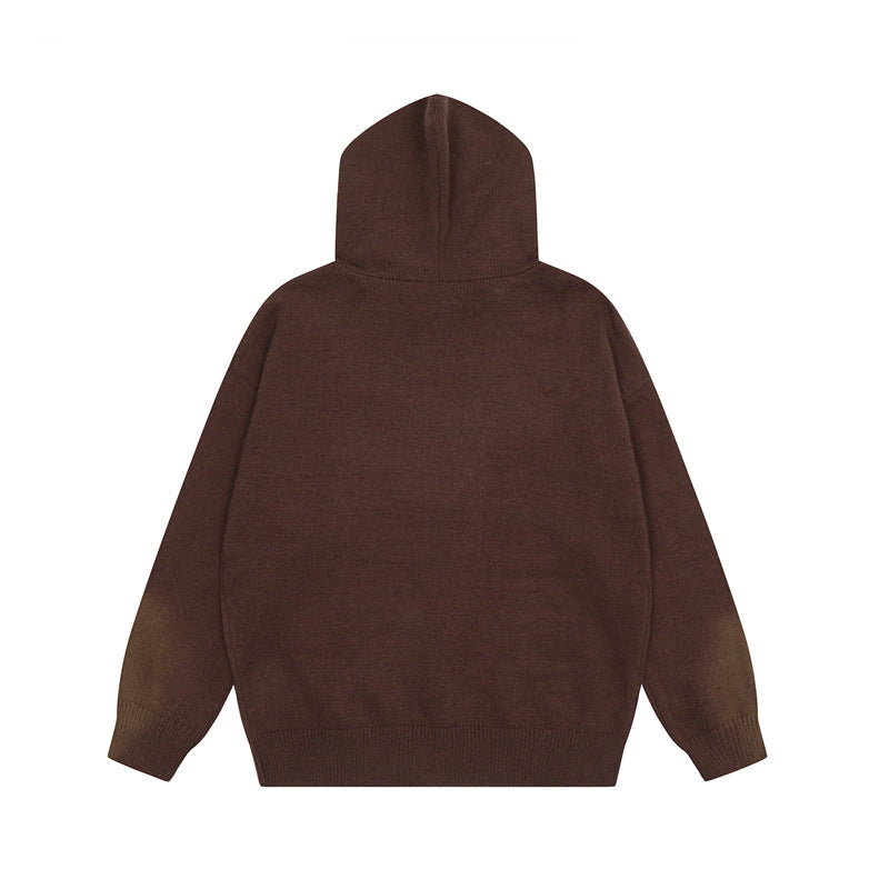 retro avatar hooded sweater