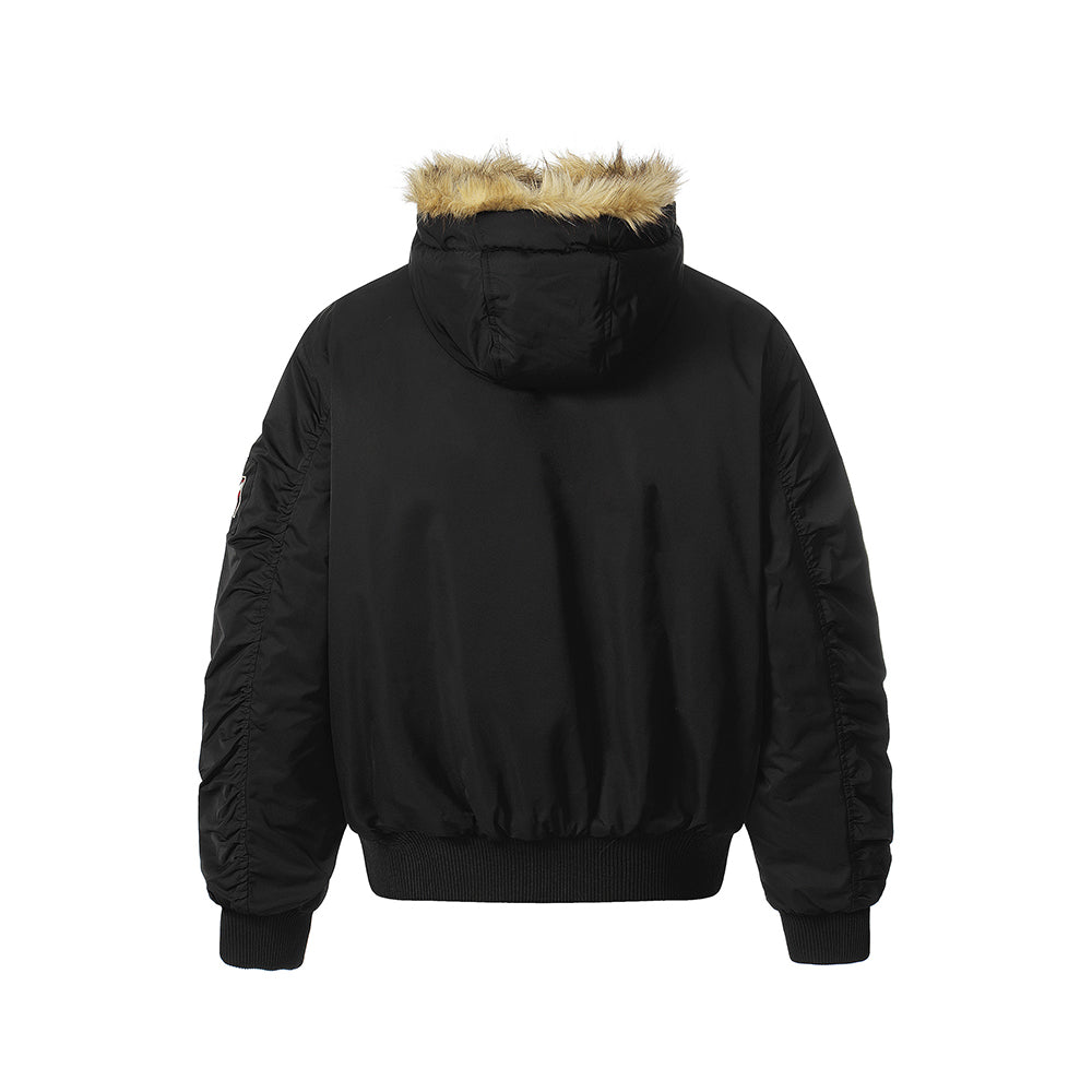 Casual short cotton jacket