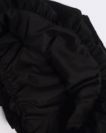 구름 모양의 풍성한 꽃봉오리 스커트