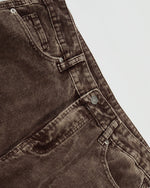 Ombre Straight-Leg Casual Pants