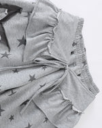 拼接撞色休閑褲