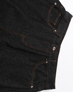 Distressed Embroidered Jeans