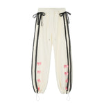 Cute embroidered casual trousers