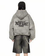 레트로 루즈 코튼 재킷