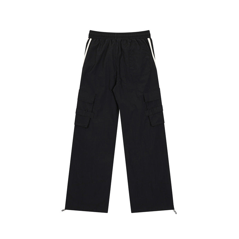 Retro workwear casual sweatpants