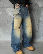 ripped distressed jeans