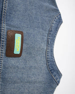 Colorful embroidered vest