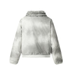 Short, versatile cotton-padded jacket