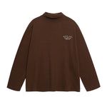 Solid color simple versatile long sleeves