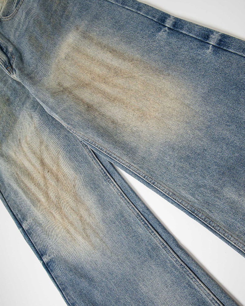 Simple straight leg jeans