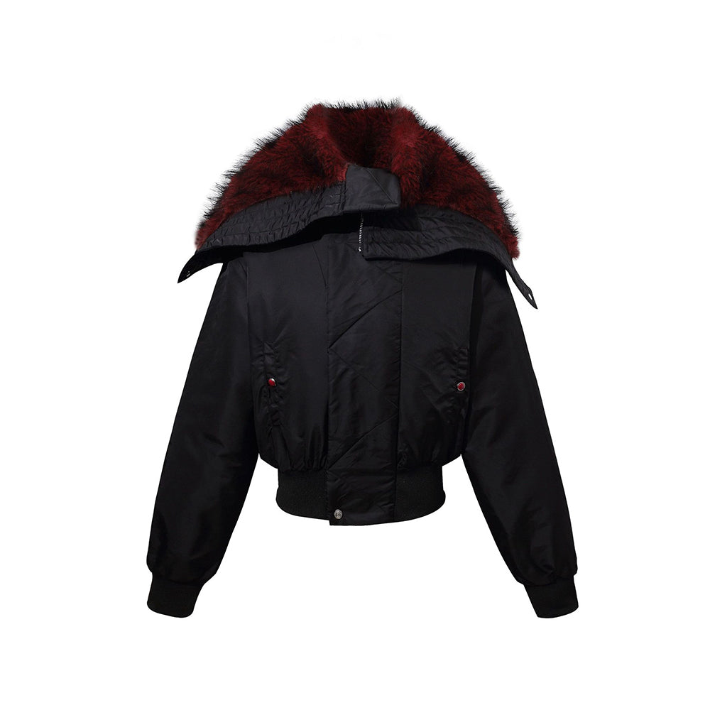 Thick cotton-padded coat