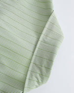 embroidered striped short-sleeved shirt