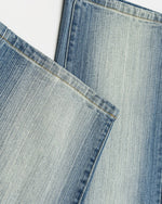 做舊直筒牛仔褲