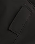 Zebra-print cotton coat