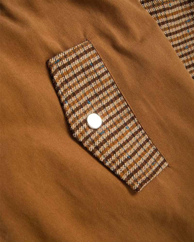 復古小狗撞色外套