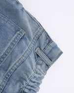 水洗簡約牛仔長褲