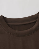 Abstract oil painting short sleeves