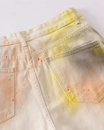 Color inkjet jeans