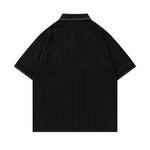 레트로 컬리지 스타일 베어 반팔