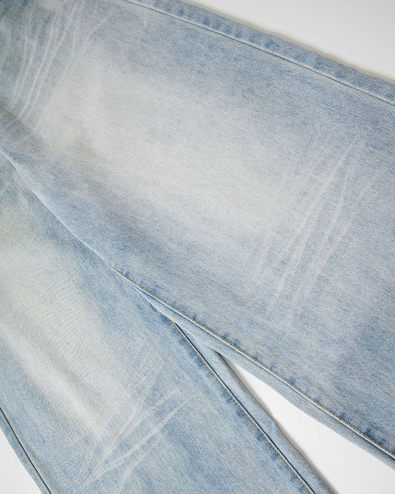 Simple straight leg jeans