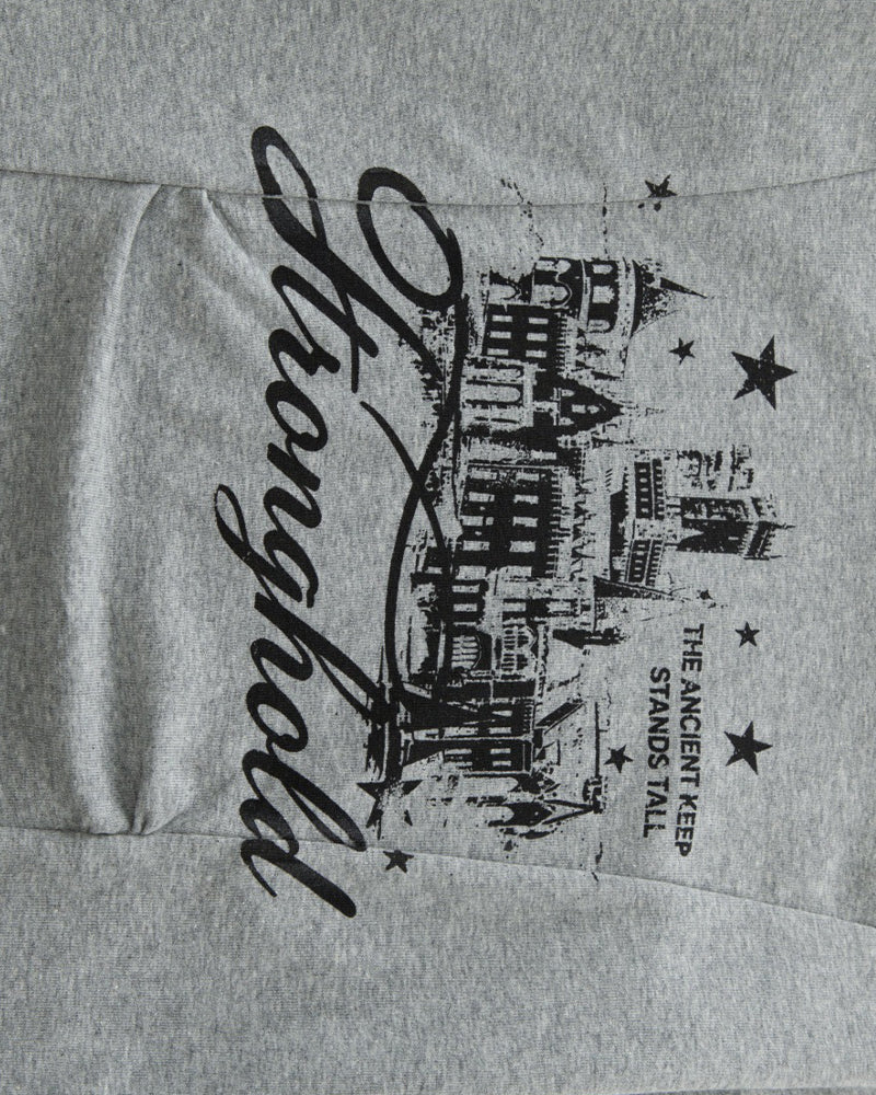 Retro round neck long sleeve
