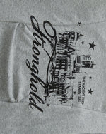 Retro round neck long sleeve