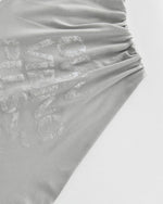 오프숄더 슬림핏 베스트