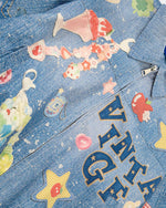 趣味創意印花外套