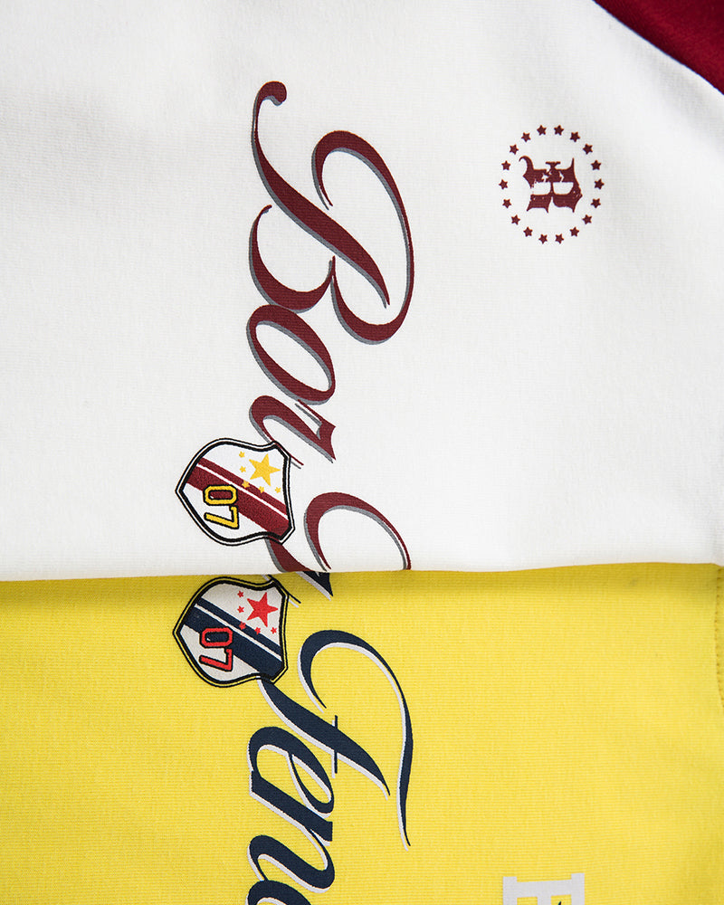 Retro print short sleeves