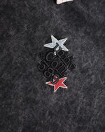 embroidered contrast jacket