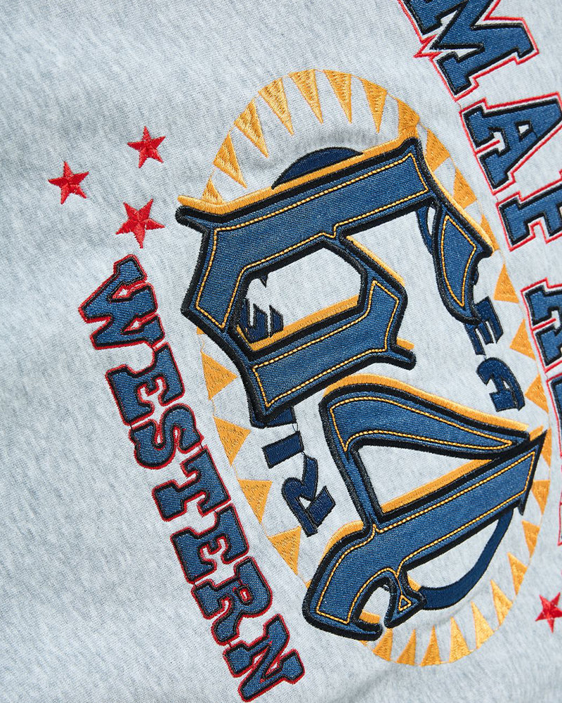 Patchwork Letter Hoodie