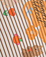 그래피티 스트라이프 반팔