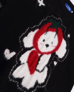 可愛小狗百搭針織衫