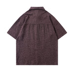 Retro versatile short-sleeved shirt