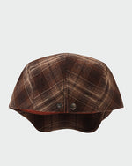 Classic plaid beret