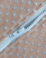 Simple loose hooded sweatshirt jacket